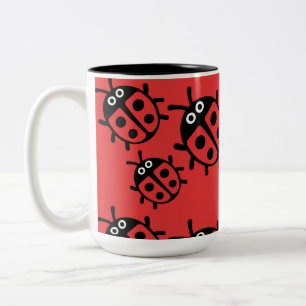 ladybird And Ladybug Two-Tone Coffee Mug