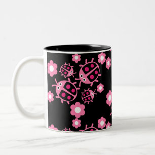 Ladybird And ladybug Two-Tone Coffee Mug