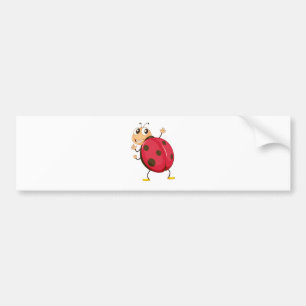 ladybird bumper sticker