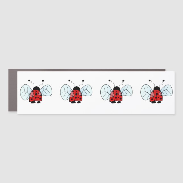 Ladybird Car Magnet (Front)