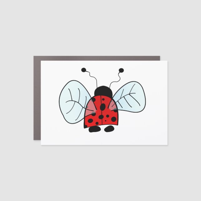 Ladybird Car Magnet (Front)