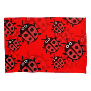 ladybird Family Pillow Case