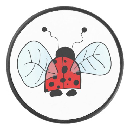 Ladybird Hockey Puck