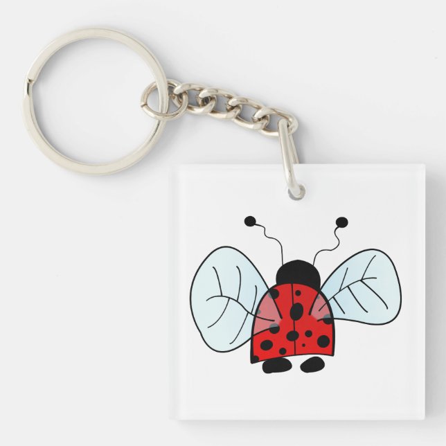 Ladybird Keychain (Front)