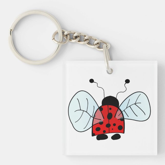 Ladybird Keychain (Front)