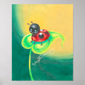 Ladybird, Ladybug, Either Way I'm Cute Poster