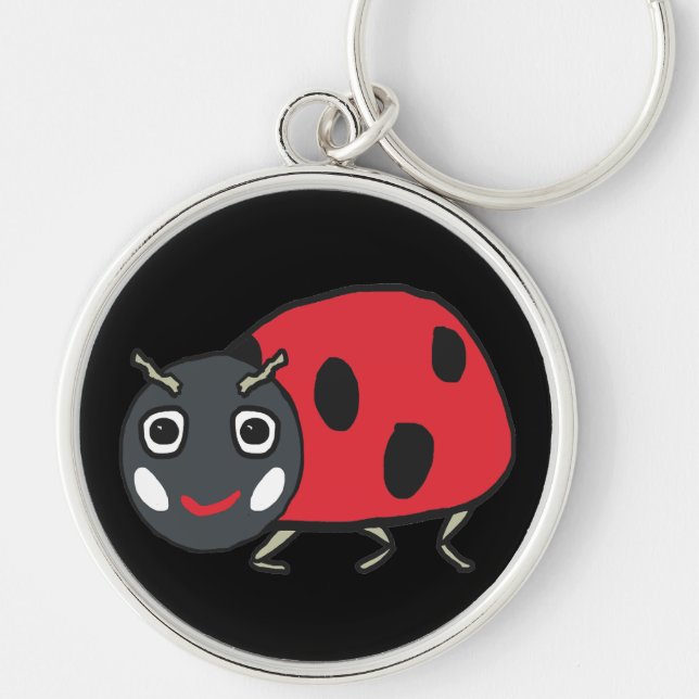 Ladybird Ladybug Keychain (Front)