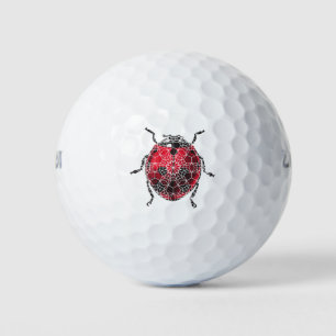 Ladybird ladybug Pattern Golf Balls