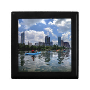 Ladybird Lake Kayaks and Dog Park - Austin, Texas Jewelry Box