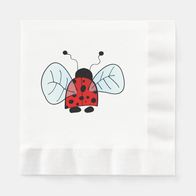 Ladybird Napkins (Front)