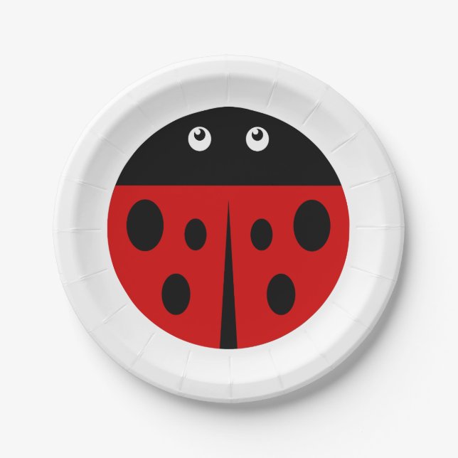 ladybird paper plates (Front)