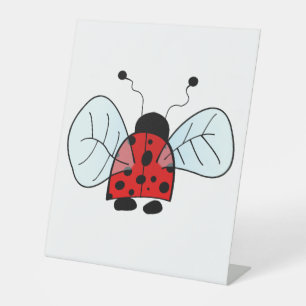 Ladybird Pedestal Sign