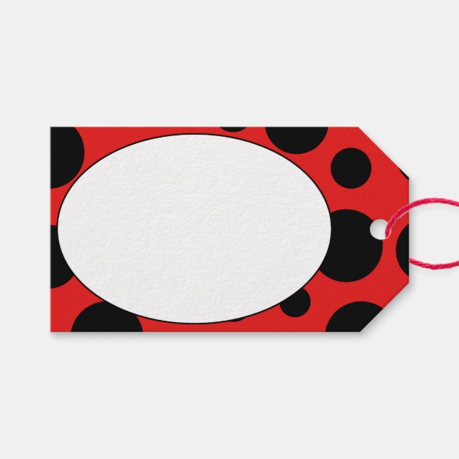 Ladybird spot - gift tags (Front (Horizontal))