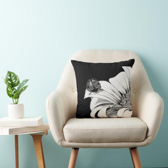 Ladybird Throw Pillow (Chair)