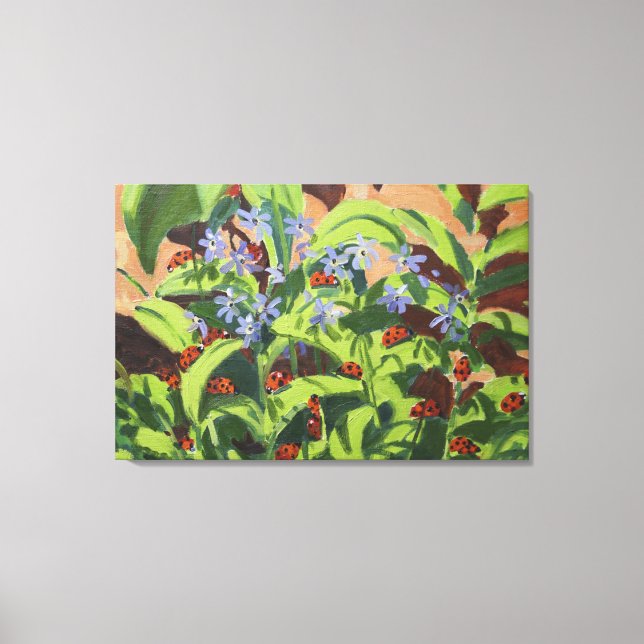 Ladybirds 2013 canvas print (Front)