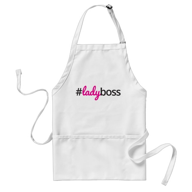 #ladyboss Apron (Front)