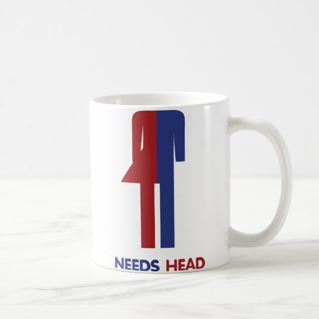Ladyboy Needs Head Coffee Mug (Right)