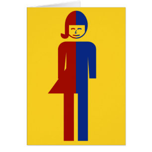 Ladyboy / Tomboy Toilet ⚠ Thai Sign ⚠ Cards