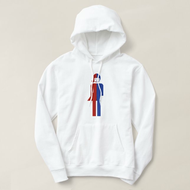 Ladyboy / Tomboy Toilet ⚠ Thai Sign ⚠ Hoodie (Design Front)