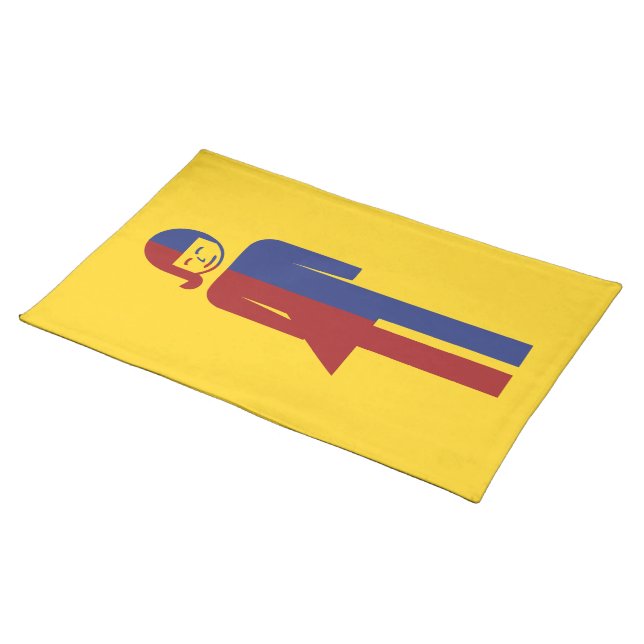 Ladyboy / Tomboy Toilet ⚠ Thai Sign ⚠ Placemat (On Table)