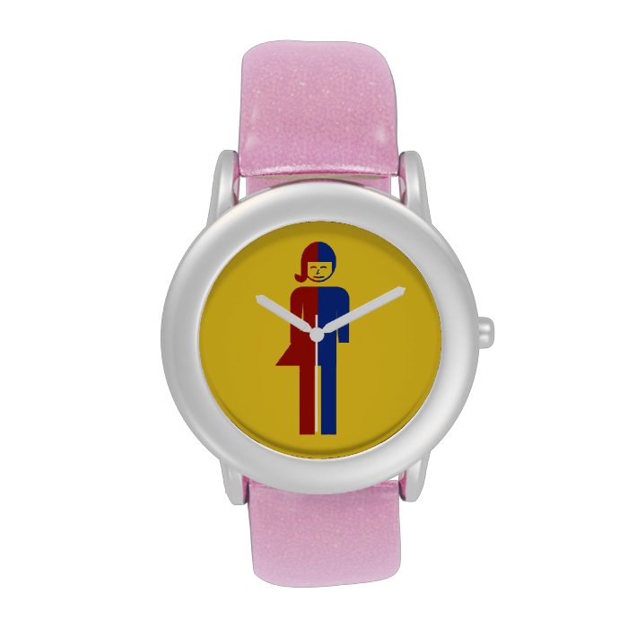 Ladyboy / Tomboy Toilet ⚠ Thai Sign ⚠ Wrist Watches