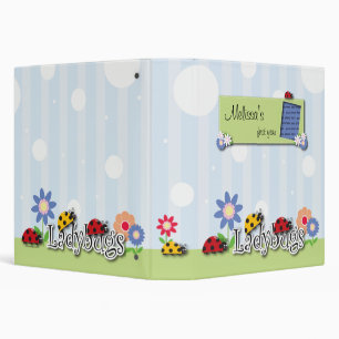 Ladybug 1.5" Binder