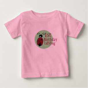 ladybug 1rst birthday baby T-Shirt