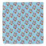 Ladybug and Flowers Bandana