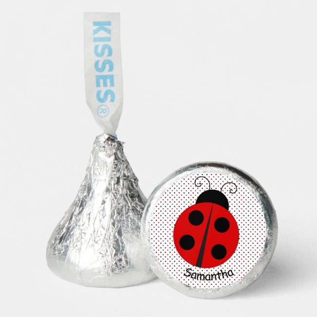 Ladybug and Polka Dots Design Hershey®'s Kisses®