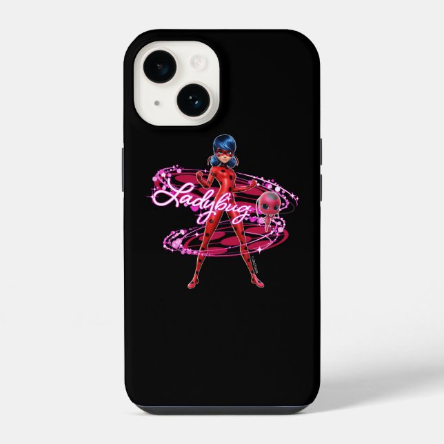 Ladybug and Tikki Graphic Iphone Case (Back)