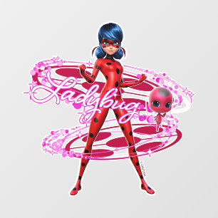 Ladybug and Tikki Graphic Wall Decal