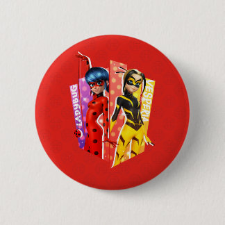 Ladybug and Vesperia Graphic Button