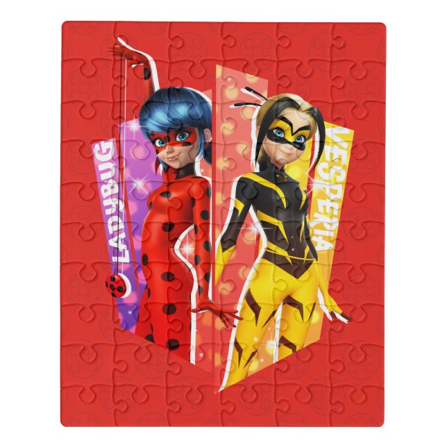 Ladybug and Vesperia Graphic Jigsaw Puzzle (Puzzle Vertical)