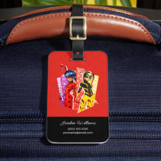Ladybug and Vesperia Graphic Luggage Tag