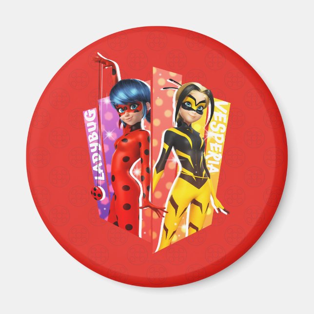 Ladybug and Vesperia Graphic Magnet (Front)