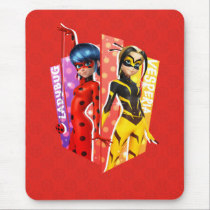 Ladybug and Vesperia Graphic Mouse Pad