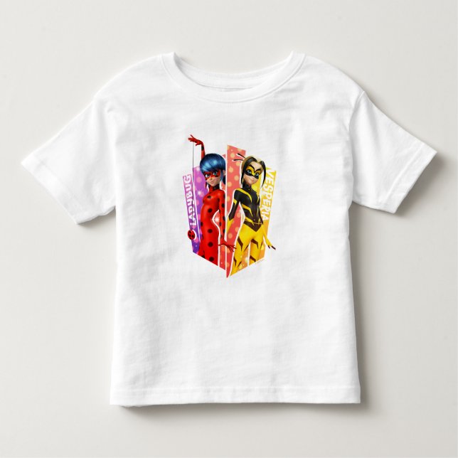 Ladybug and Vesperia Graphic Toddler T-shirt (Front)
