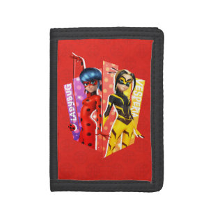 Ladybug and Vesperia Graphic Trifold Wallet