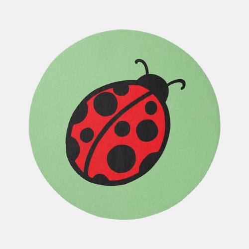 Ladybug Area Rug 