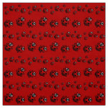 Ladybug Art Fabric Ladybird Fabric Cotton or Poly