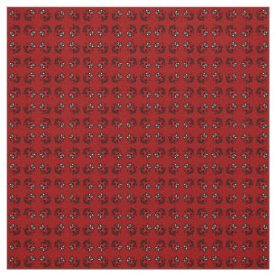 Ladybug Art Fabric Ladybird Fabric Cotton or Poly