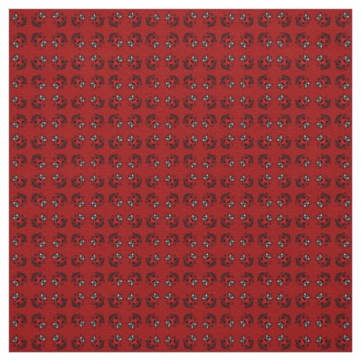 Ladybug Art Fabric Ladybird Fabric Cotton or Poly