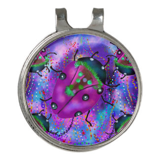 LADYBUG ART GOLF HAT CLIP