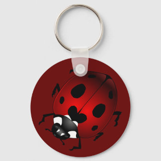 Ladybug Art Keychain Bug Keepsake Ladybug Gifts