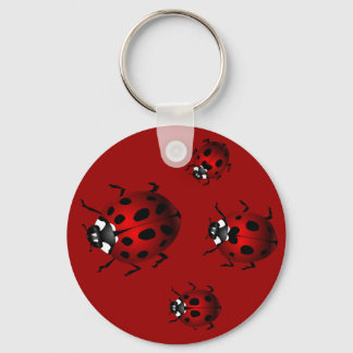 Ladybug Art Keychain Bug Keepsake Ladybug Gifts