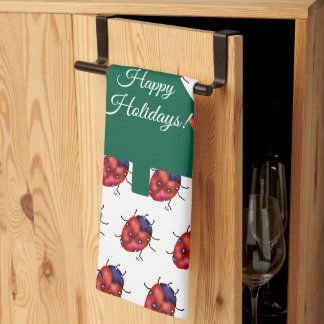 LADYBUG ART KITCHEN TOWEL