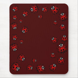 Ladybug Art Mousepad Bug Keepsake Ladybug Gifts