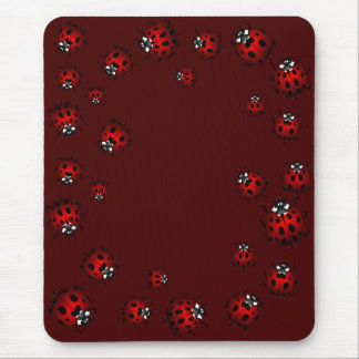 Ladybug Art Mousepad Bug Keepsake Ladybug Gifts