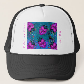 LADYBUG ART TRUCKER HAT