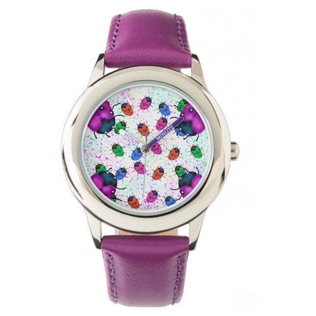 LADYBUG ART WATCH (Front)